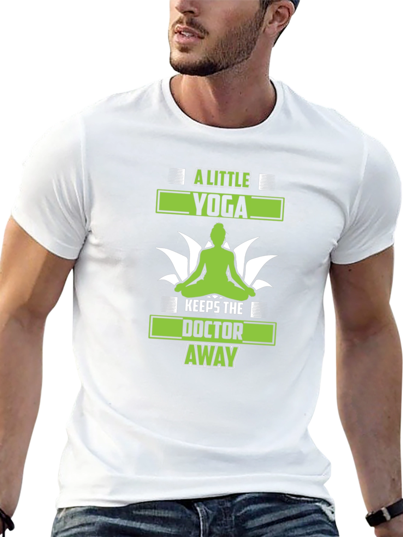 A Little Yoga Keeps The Doctor Away T-Shirt