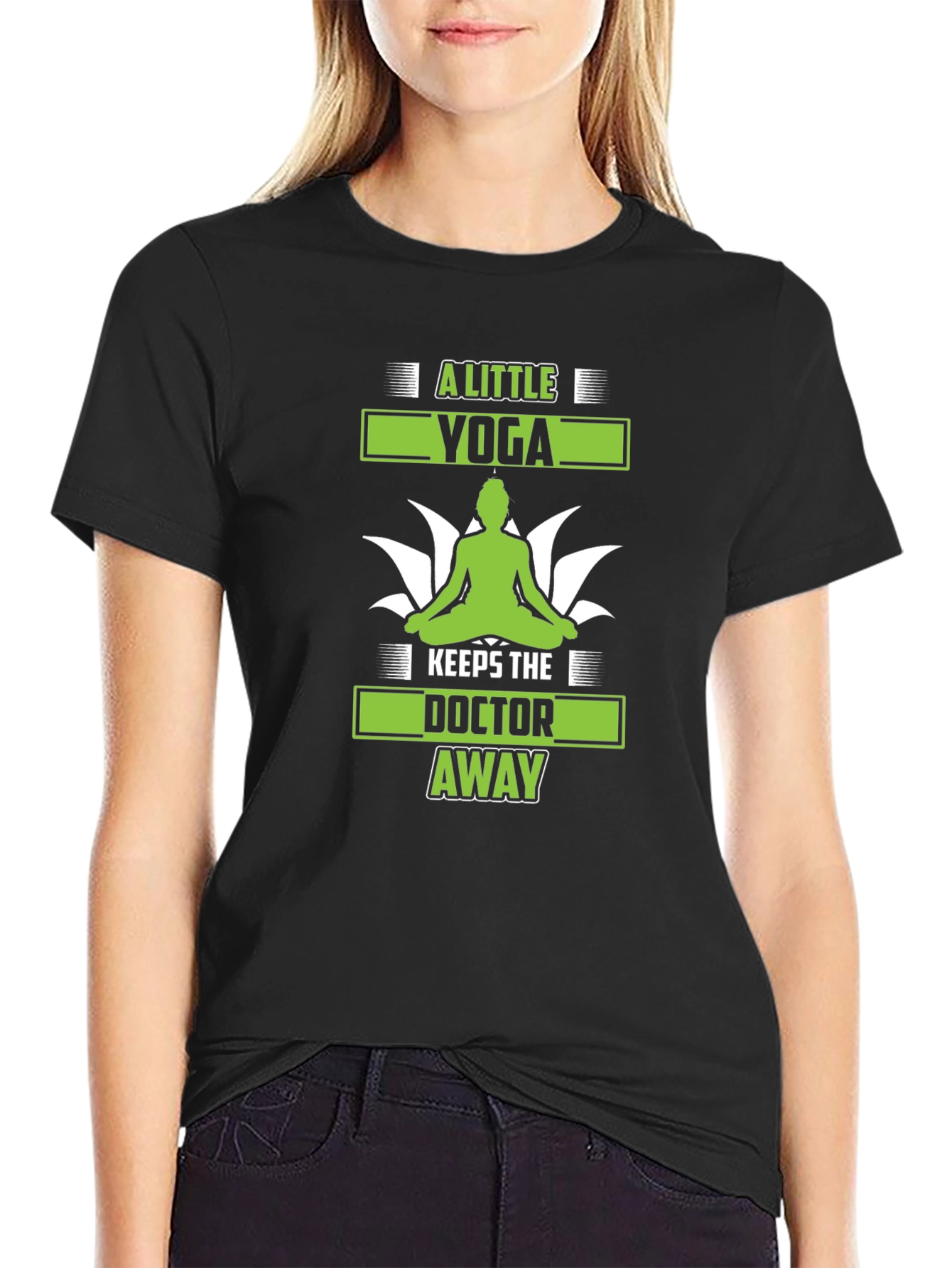 A Little Yoga Keeps The Doctor Away T-Shirt