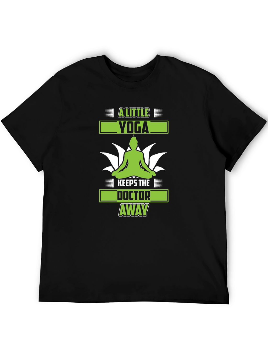 A Little Yoga Keeps The Doctor Away T-Shirt