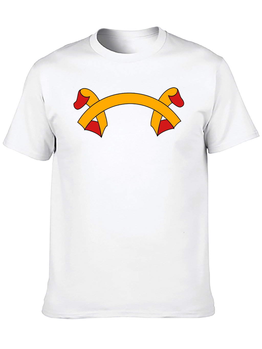 Ribbon Graphic Black T-Shirt