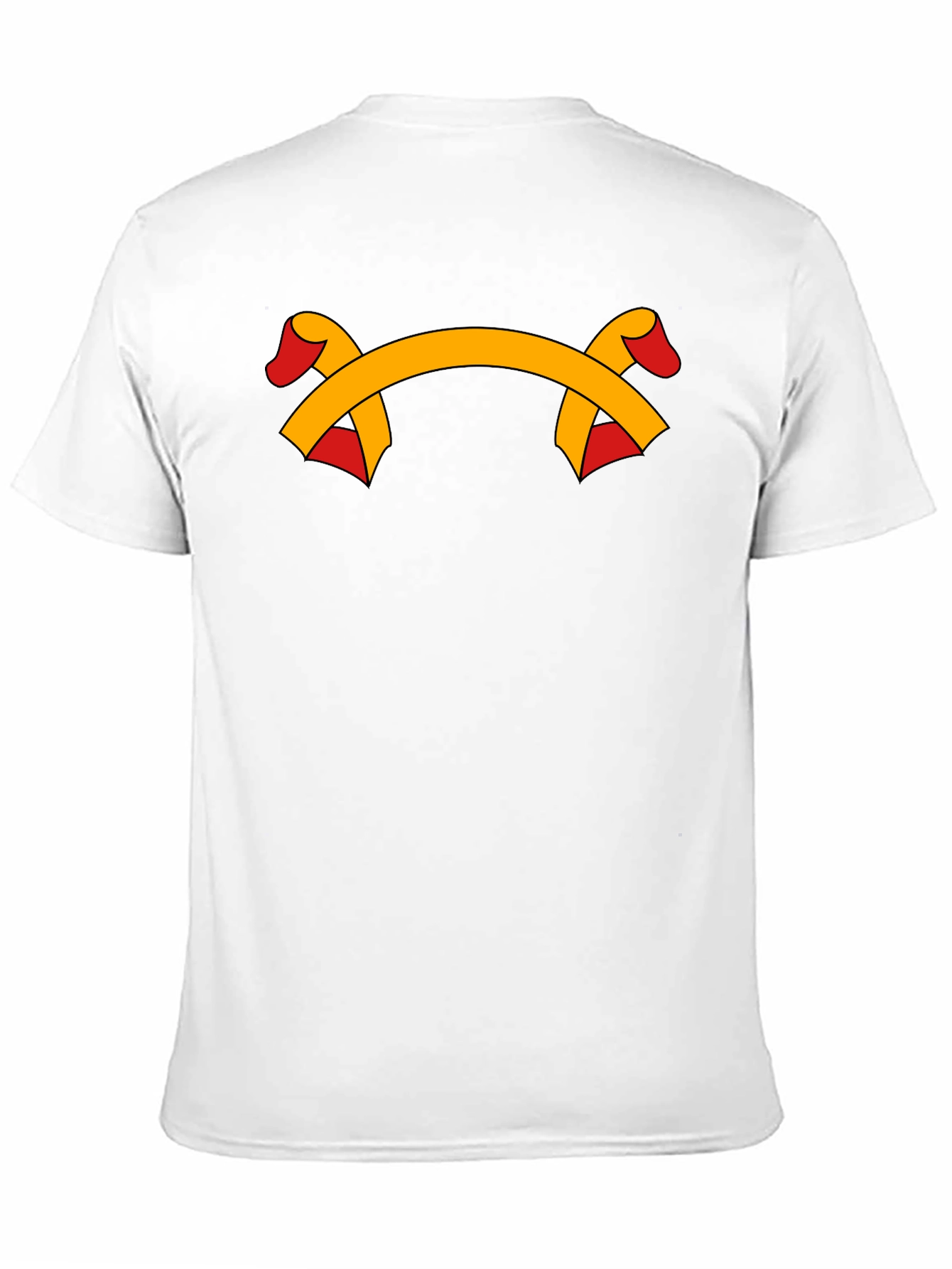 Ribbon Graphic Black T-Shirt