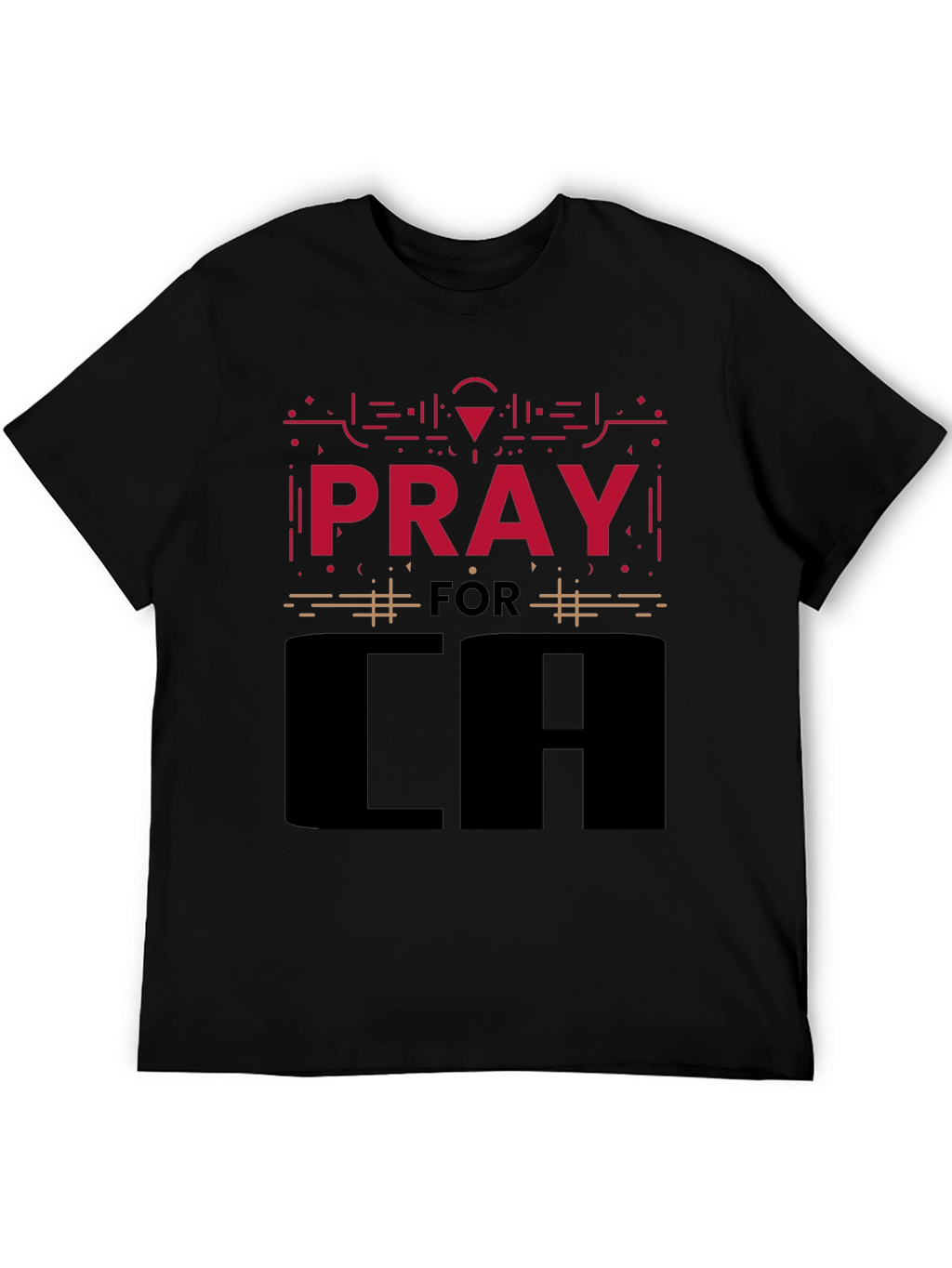 Pray for LA Graphic T-Shirt