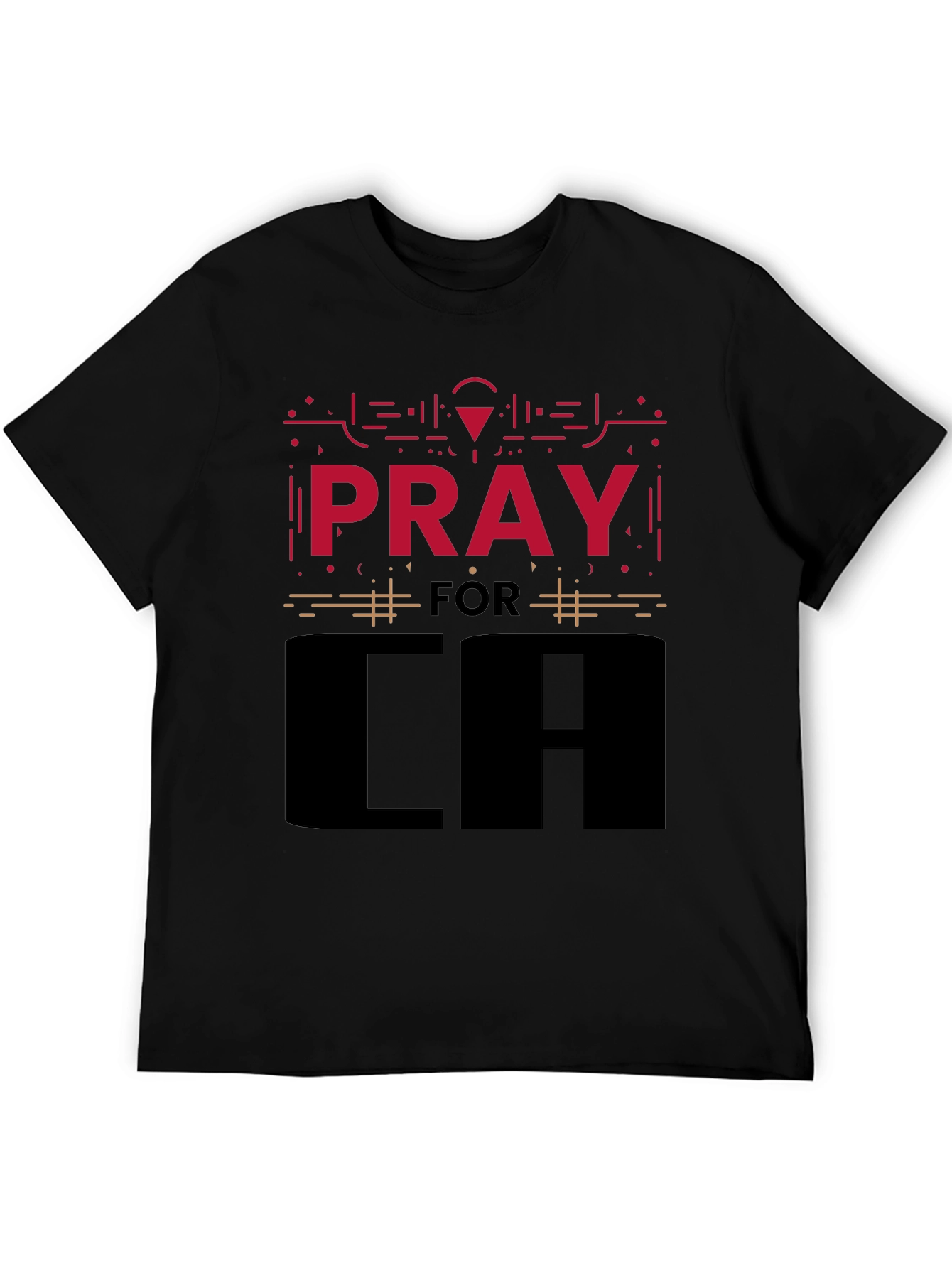 Pray for LA Graphic T-Shirt