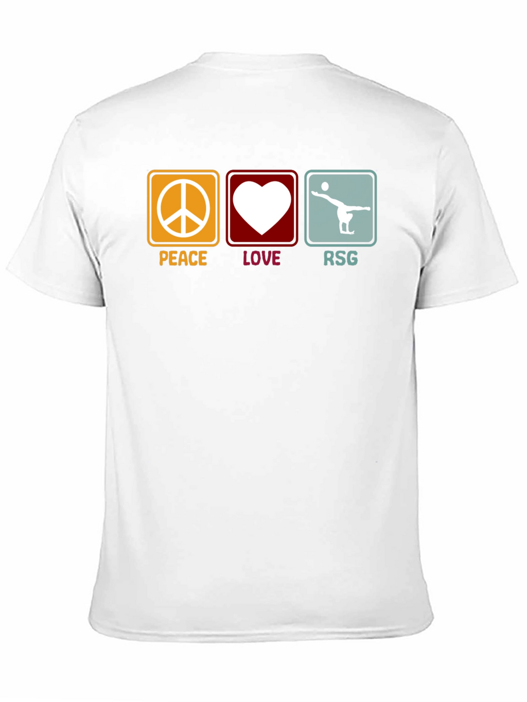 Peace Love RSG Rhythmic Gymnastics T-Shirt