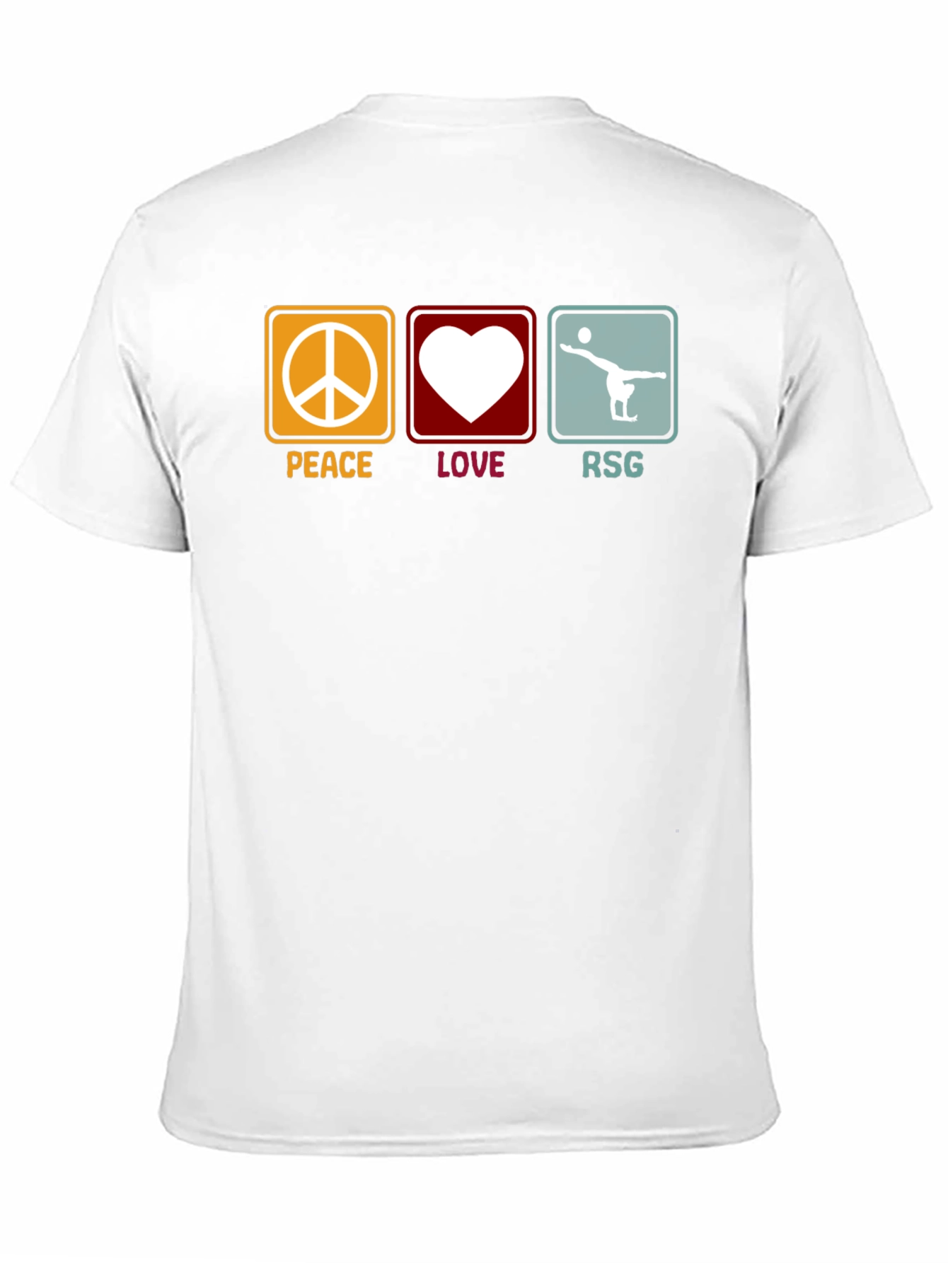 Peace Love RSG Rhythmic Gymnastics T-Shirt
