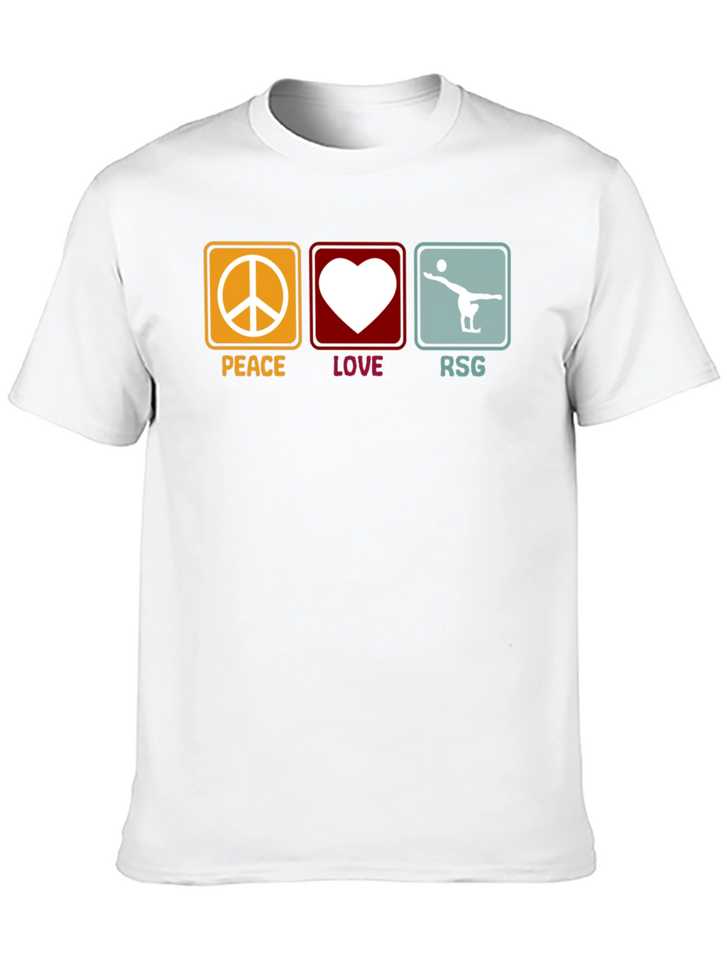 Peace Love RSG Rhythmic Gymnastics T-Shirt