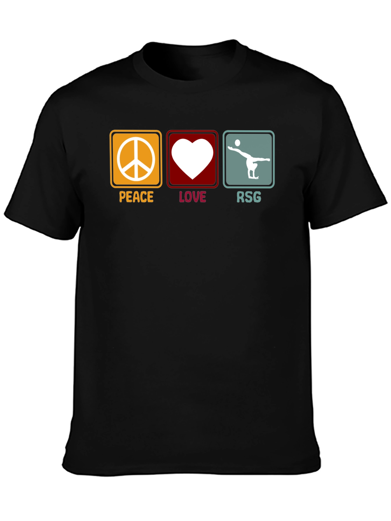 Peace Love RSG Rhythmic Gymnastics T-Shirt