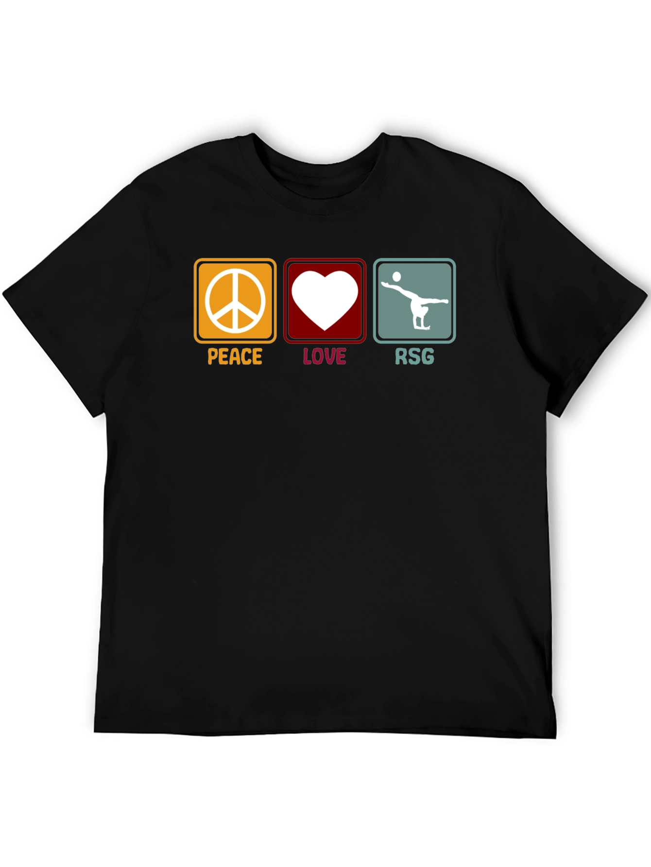 Peace Love RSG Rhythmic Gymnastics T-Shirt