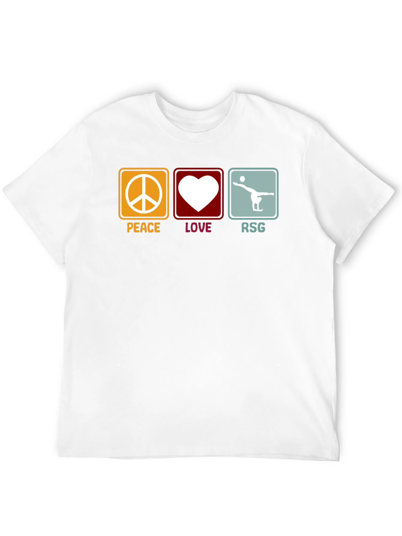 Peace Love RSG Rhythmic Gymnastics T-Shirt