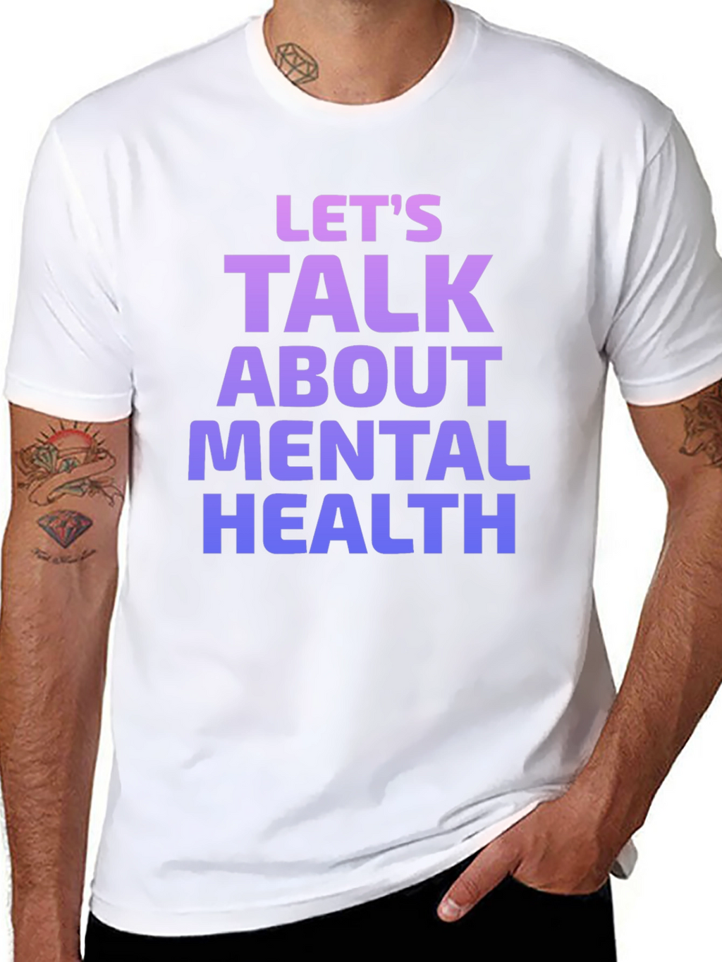 Mental Health Awareness T-Shirt - Talk About It!