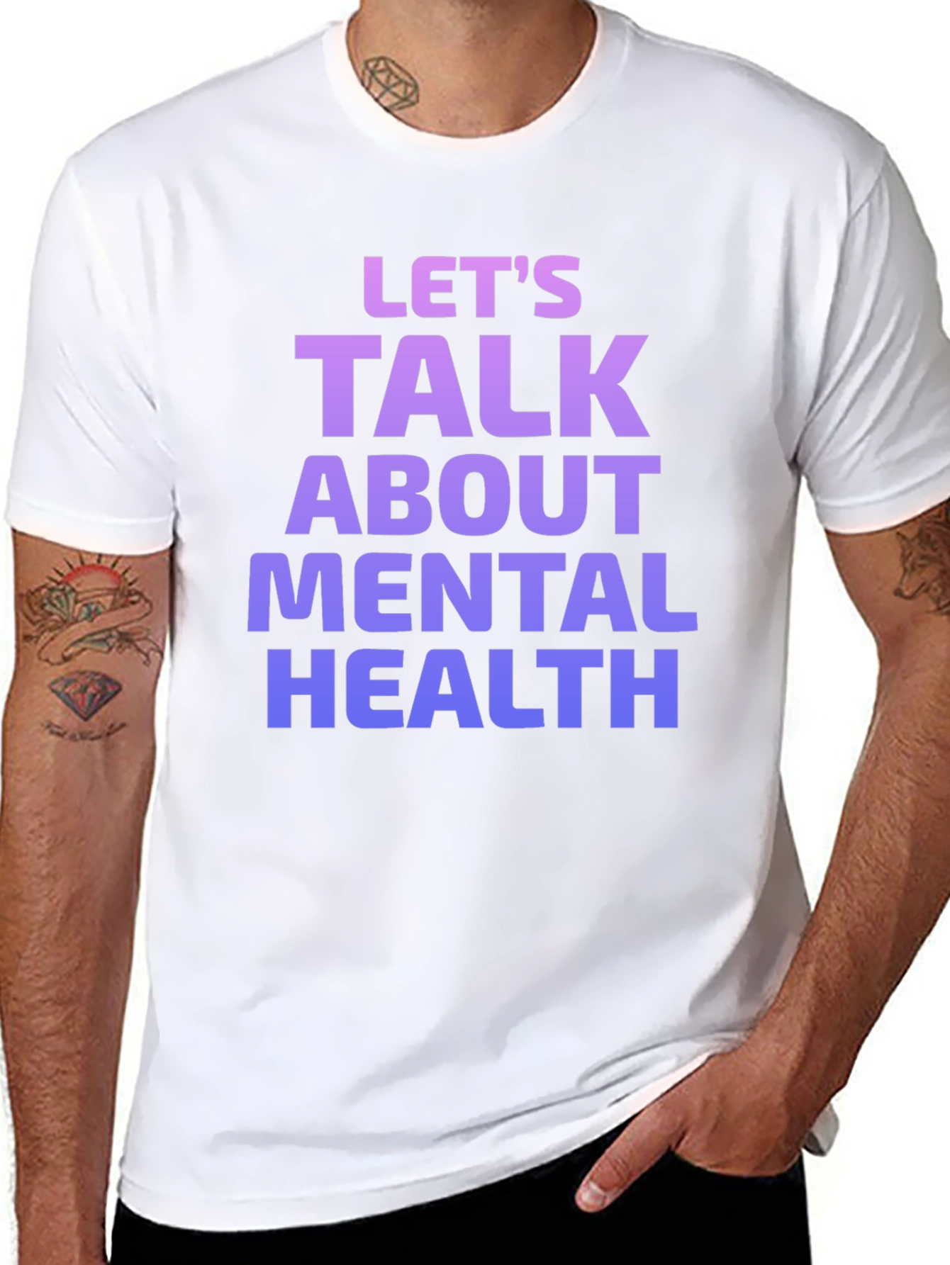 Mental Health Awareness T-Shirt - Talk About It!