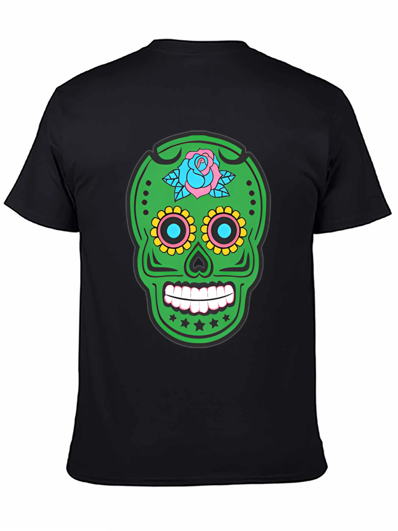 Sugar Skull T-Shirt - Day of the Dead Graphic Tee