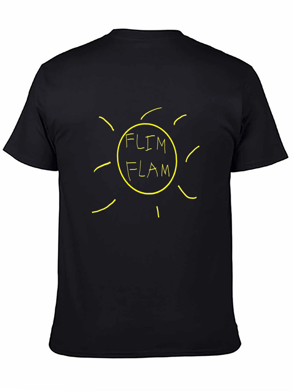 Flim Flam Black Graphic T-Shirt
