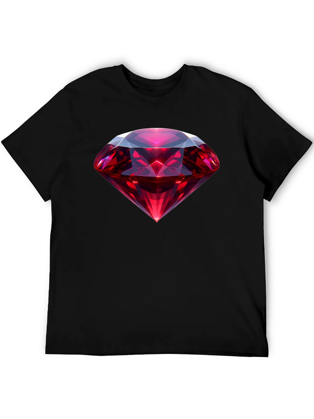 Ruby Gem Graphic Tee - Black