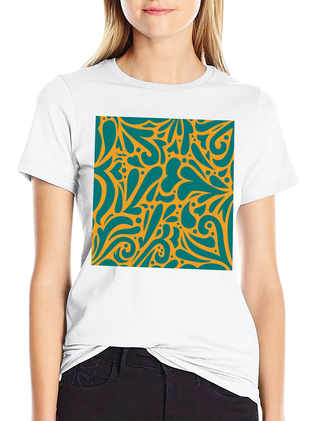 Abstract Pattern T-Shirt - Stylish & Unique