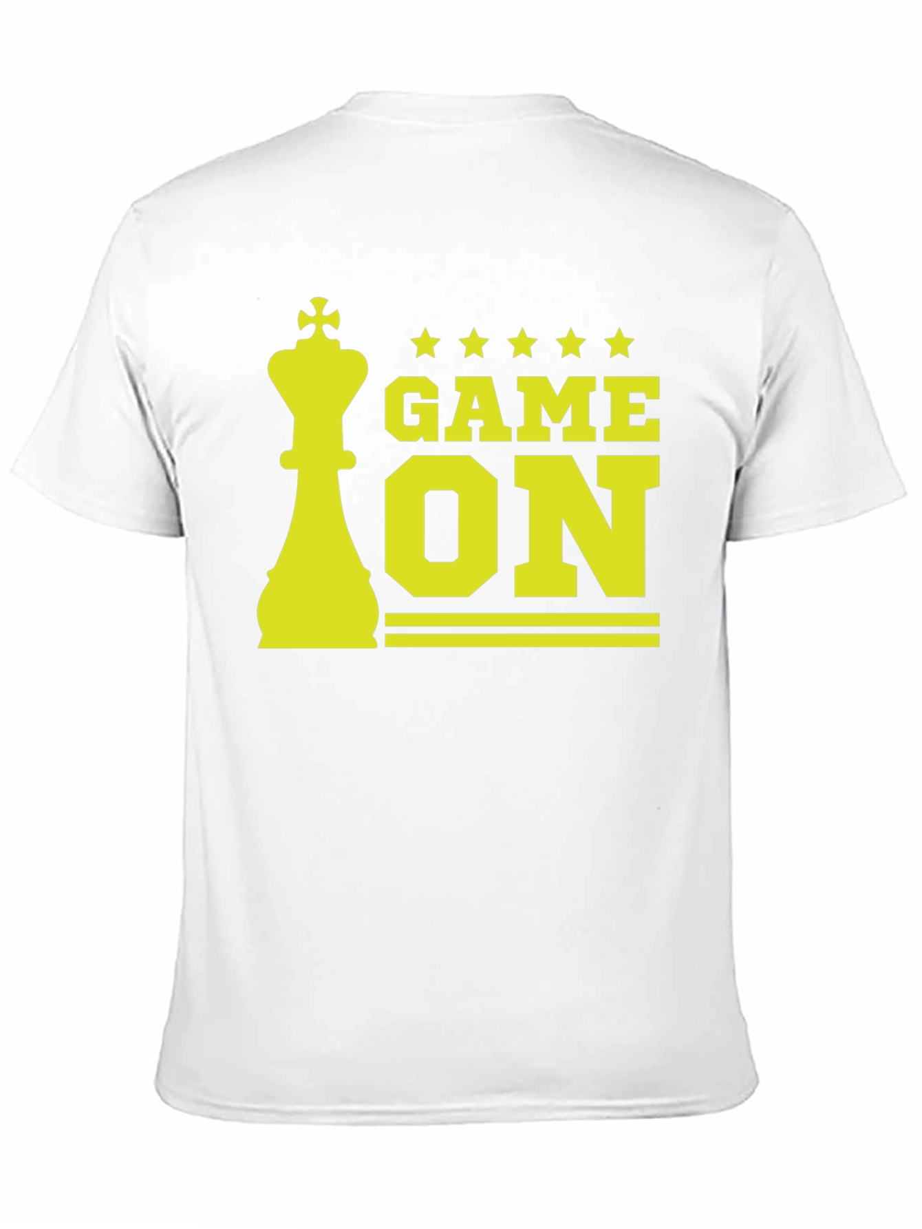Game On Chess King Graphic Tee - Black