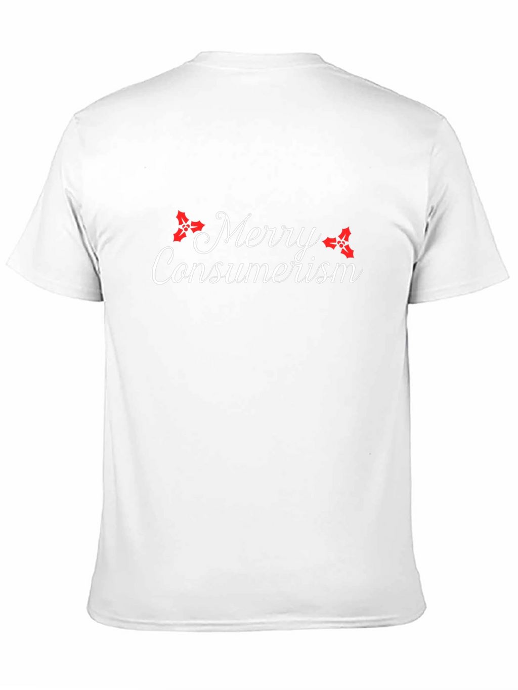 Merry Consumerism Black Graphic Tee