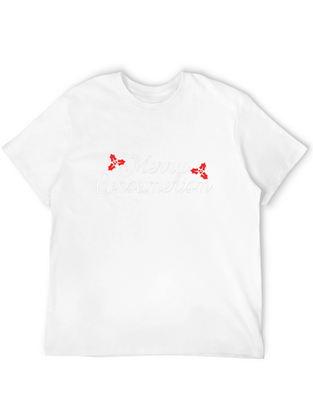 Merry Consumerism Black Graphic Tee