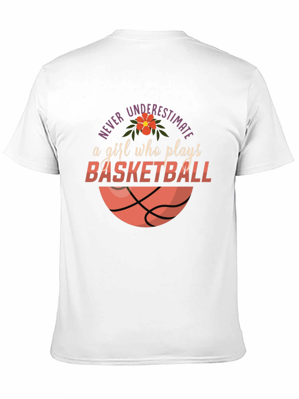 Basketball Girl Graphic Tee