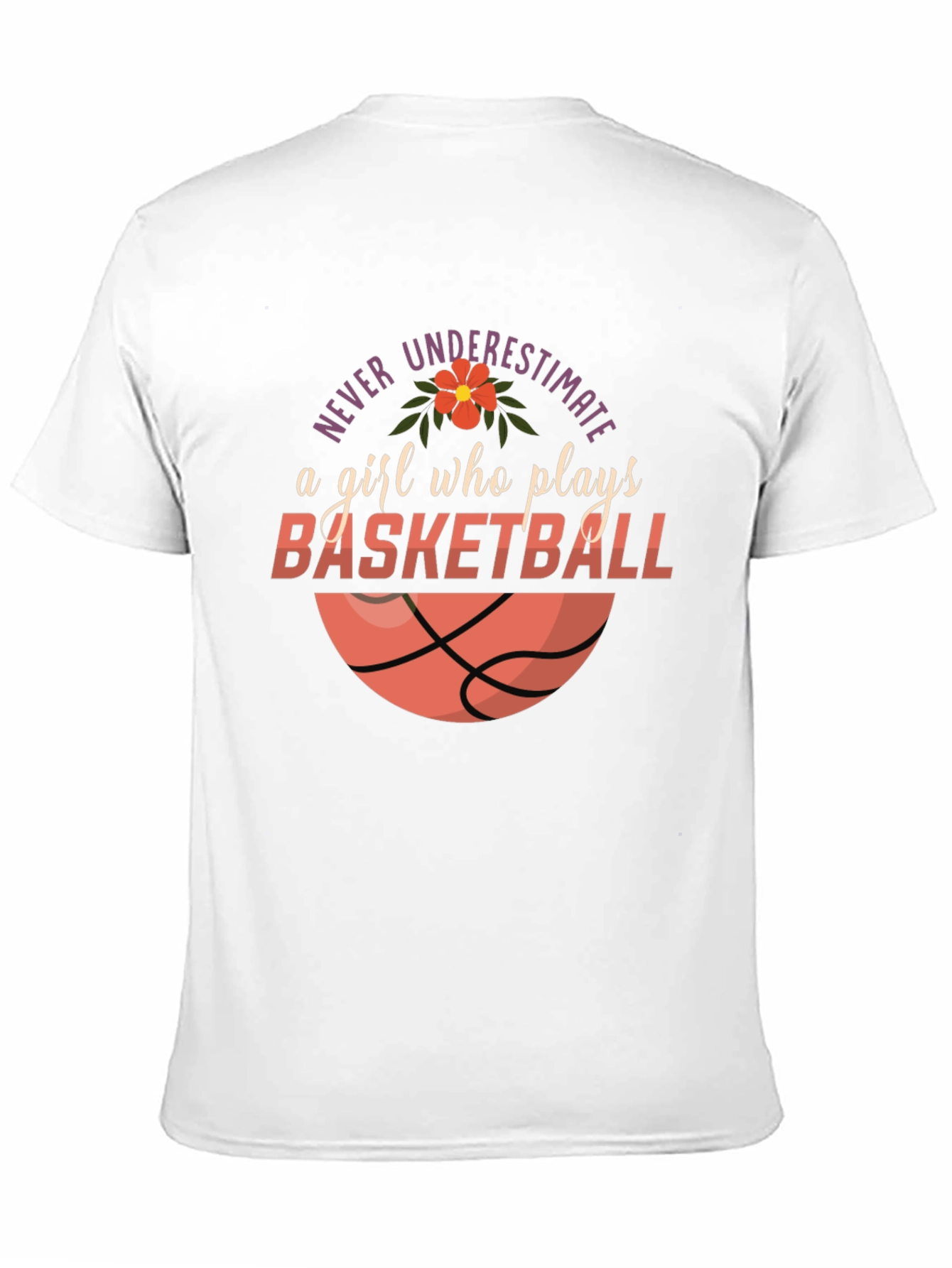 Basketball Girl Graphic Tee