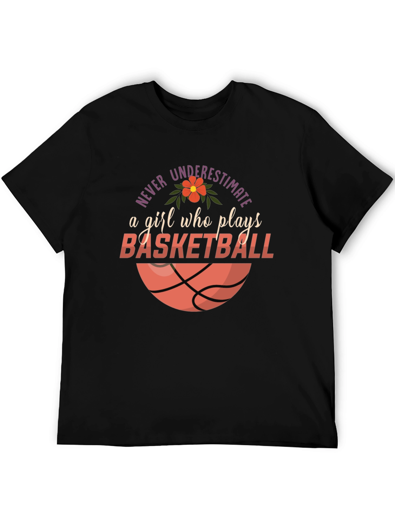 Basketball Girl Graphic Tee