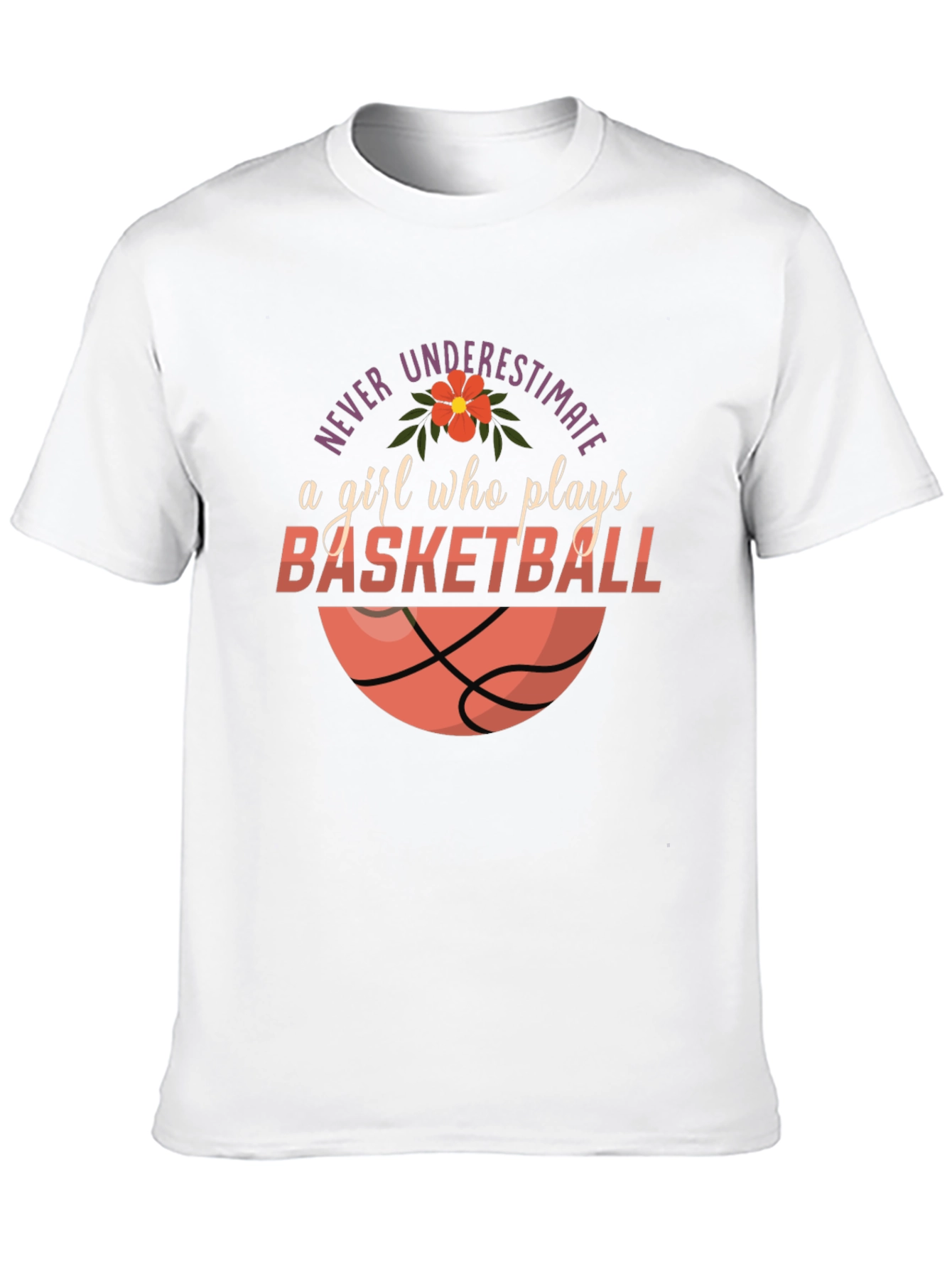 Basketball Girl Graphic Tee
