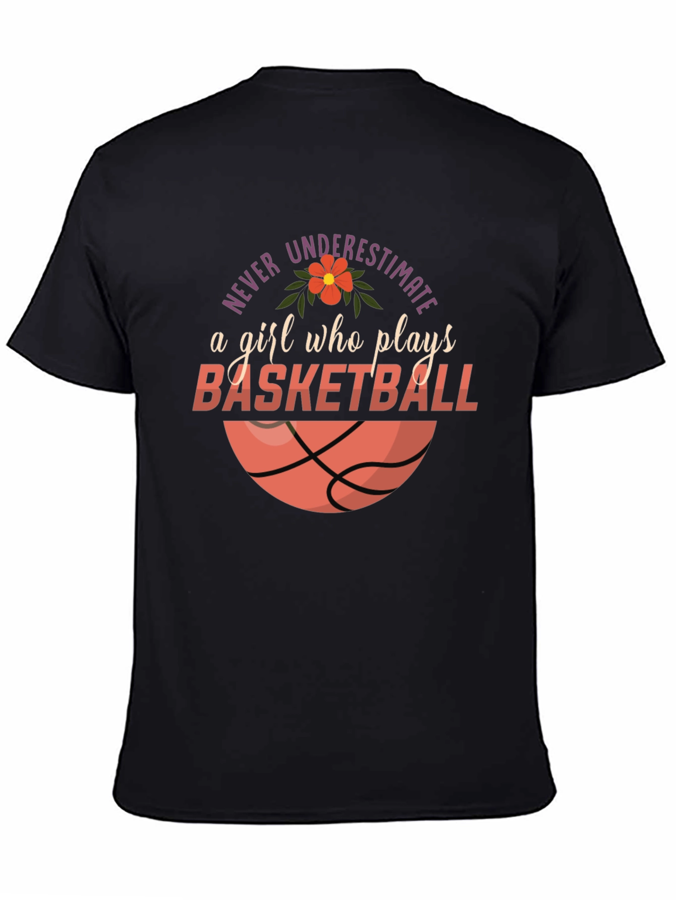 Basketball Girl Graphic Tee
