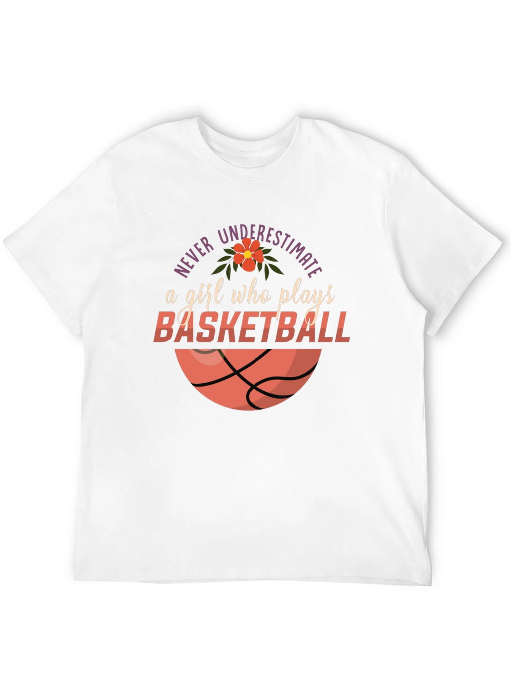 Basketball Girl Graphic Tee