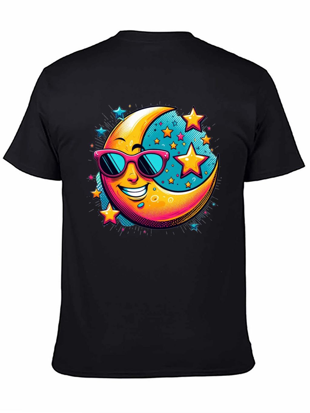 Cool Moon & Stars Graphic Tee