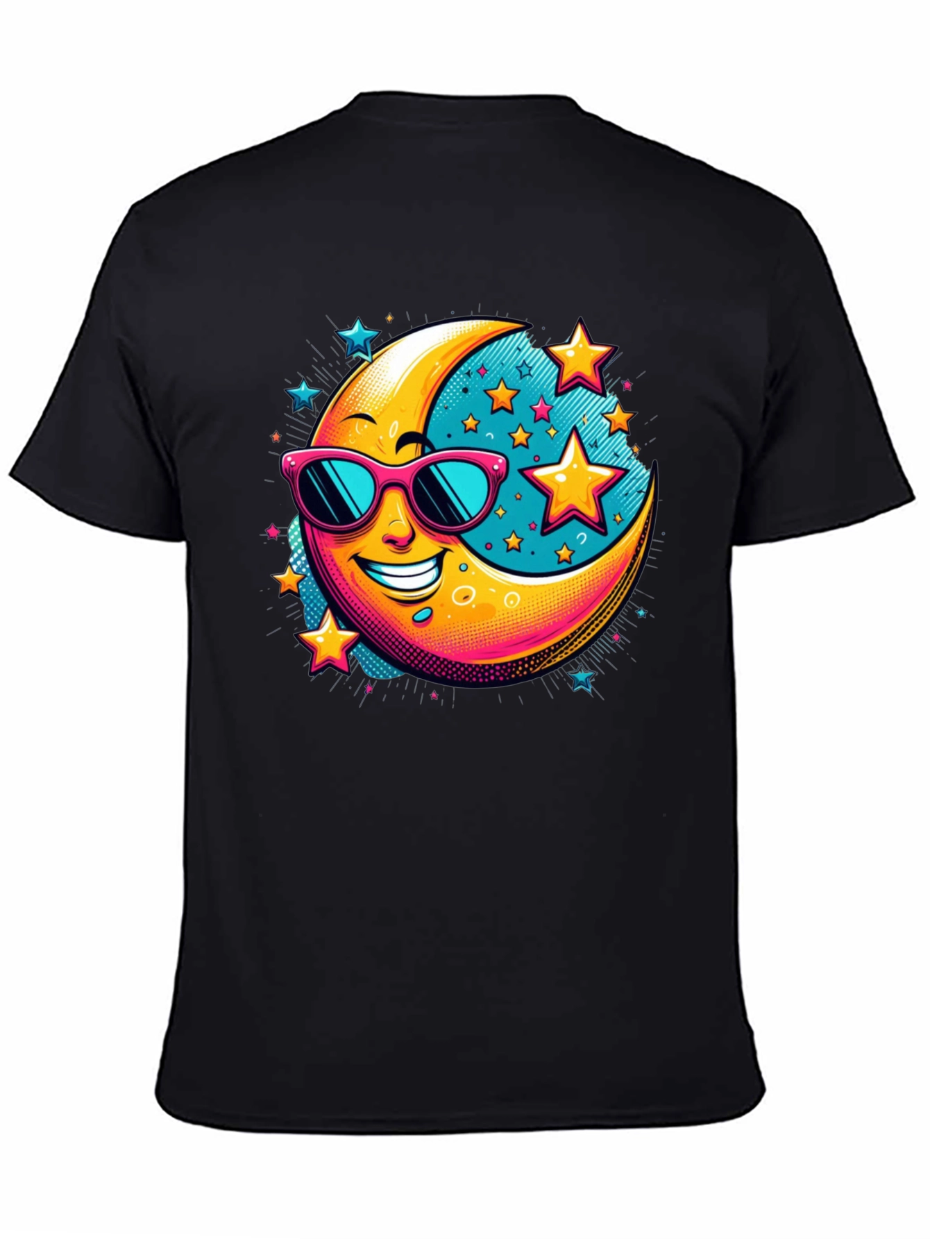 Cool Moon & Stars Graphic Tee