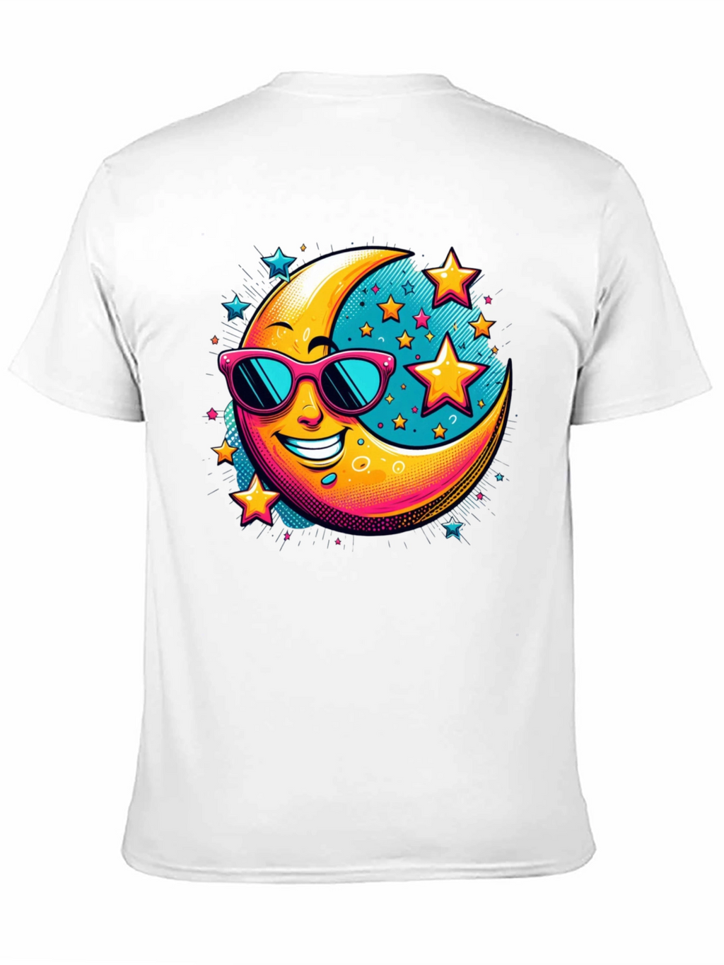 Cool Moon & Stars Graphic Tee
