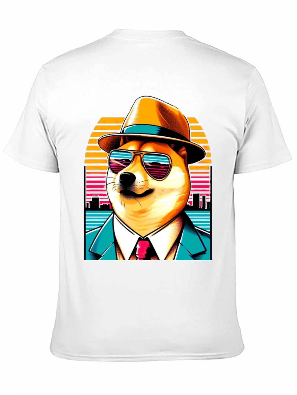 Doge Detective T-Shirt - Cool Retro Style