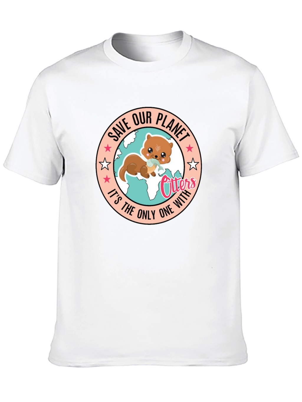 Save Our Planet Otters T-Shirt