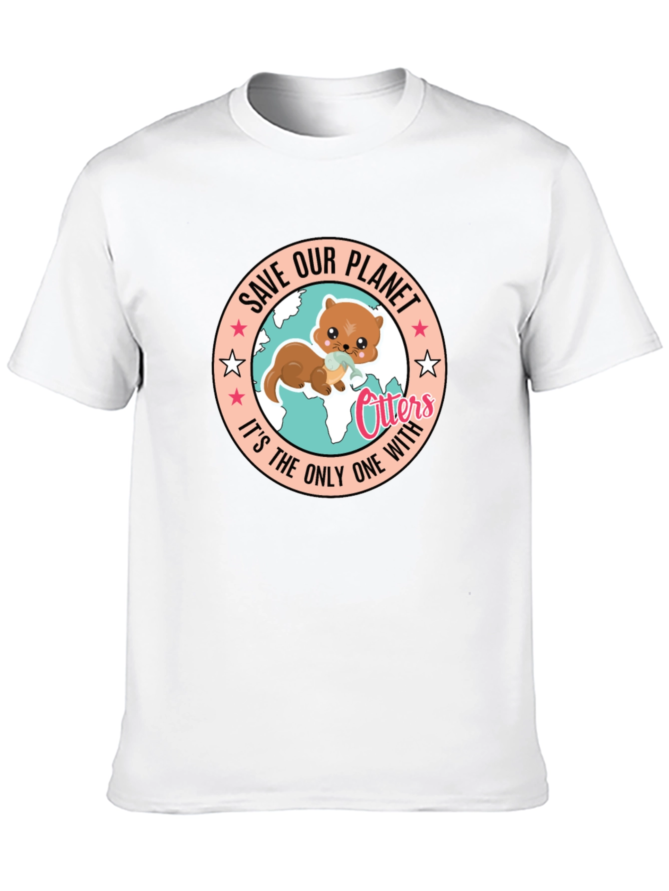 Save Our Planet Otters T-Shirt