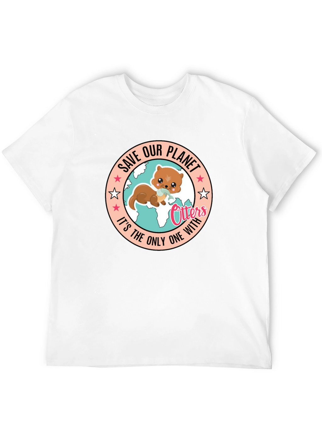 Save Our Planet Otters T-Shirt