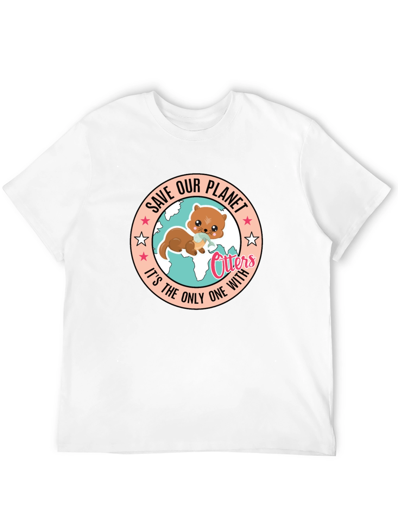 Save Our Planet Otters T-Shirt