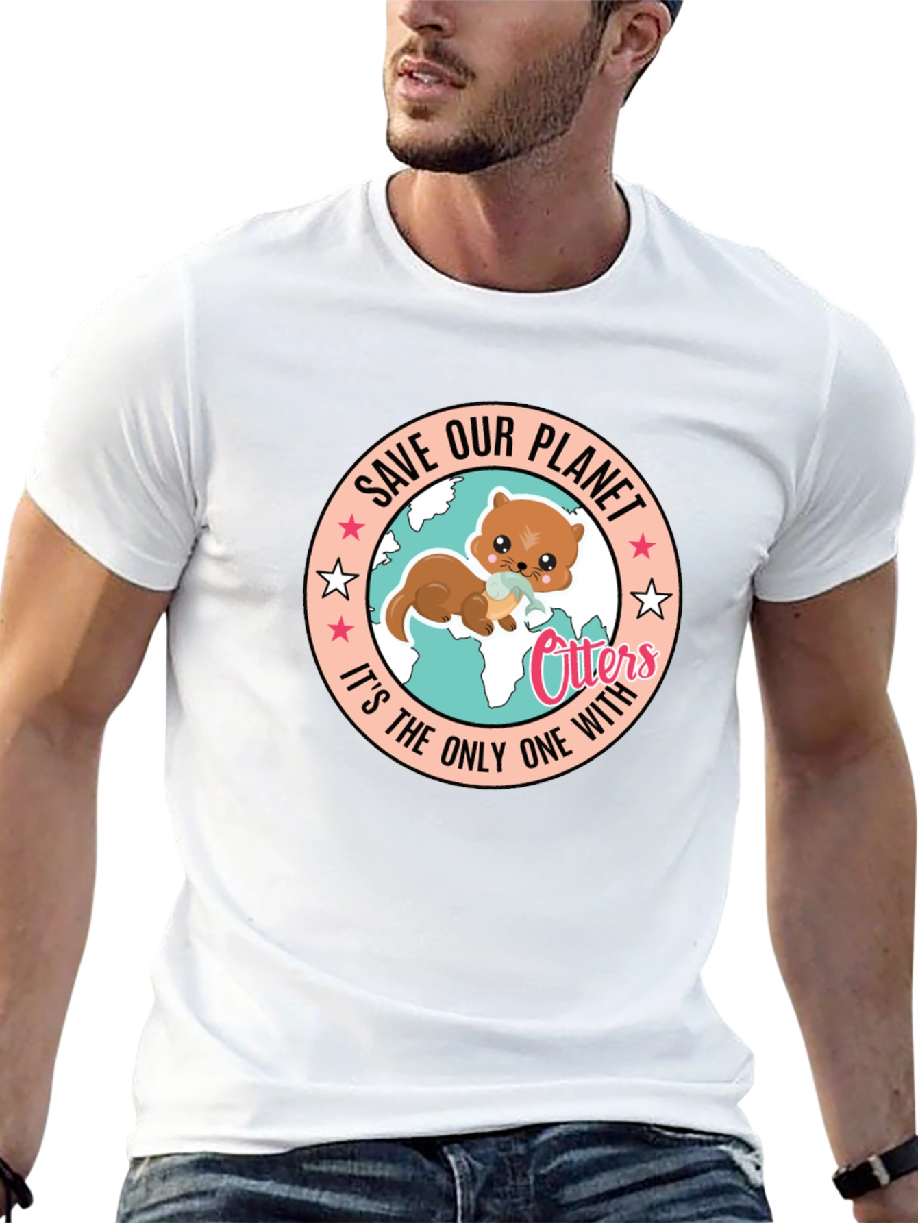 Save Our Planet Otters T-Shirt