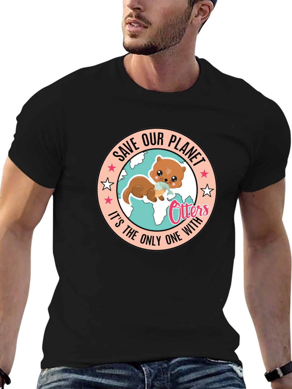 Save Our Planet Otters T-Shirt