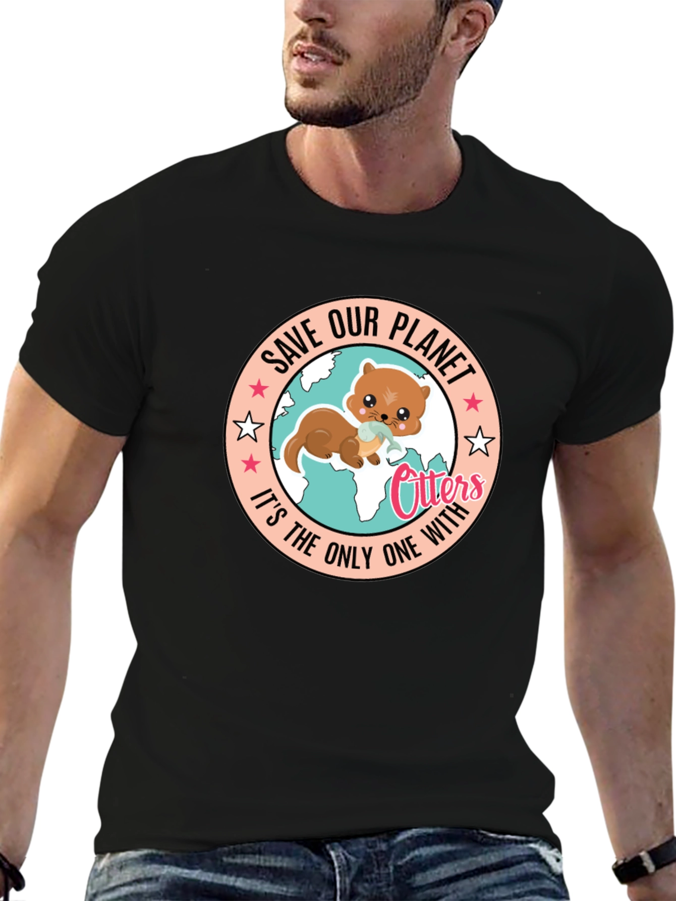 Save Our Planet Otters T-Shirt