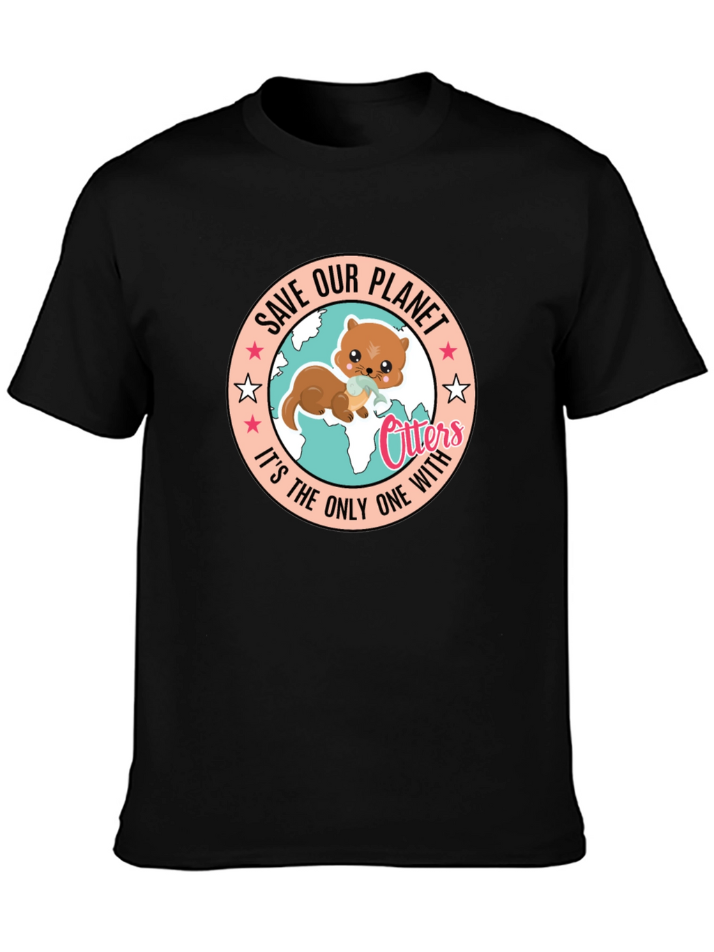 Save Our Planet Otters T-Shirt