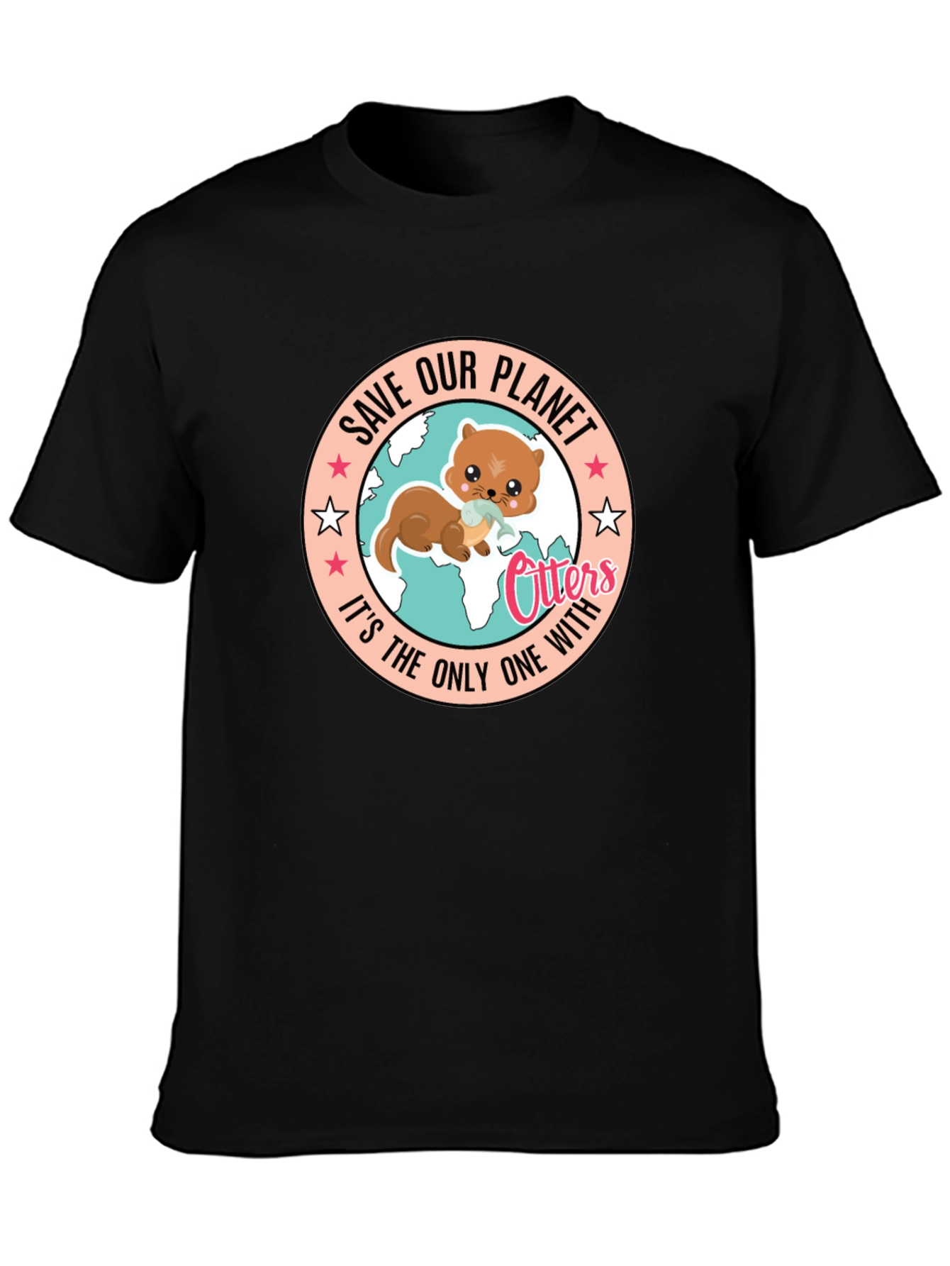 Save Our Planet Otters T-Shirt