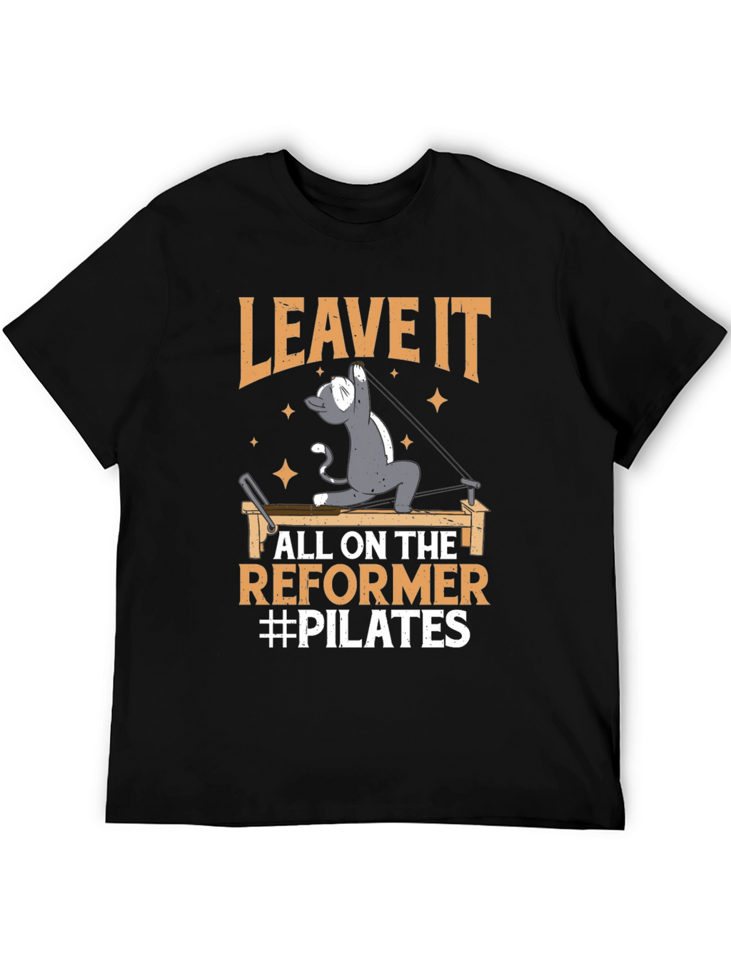 Pilates Cat Reformer T-Shirt