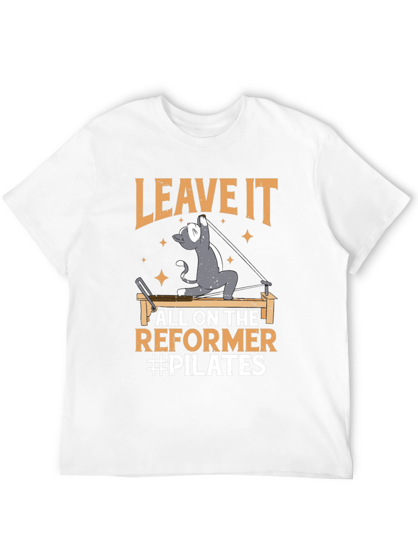 Pilates Cat Reformer T-Shirt