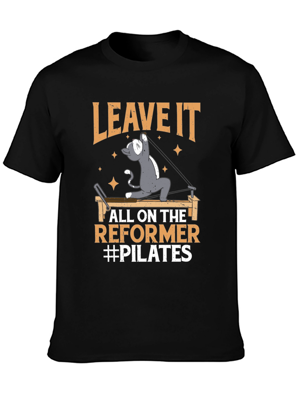 Pilates Cat Reformer T-Shirt