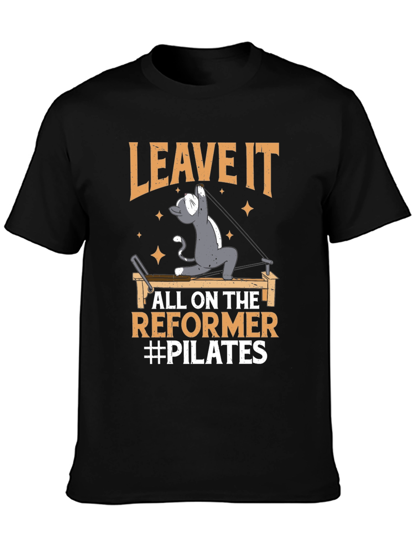 Pilates Cat Reformer T-Shirt