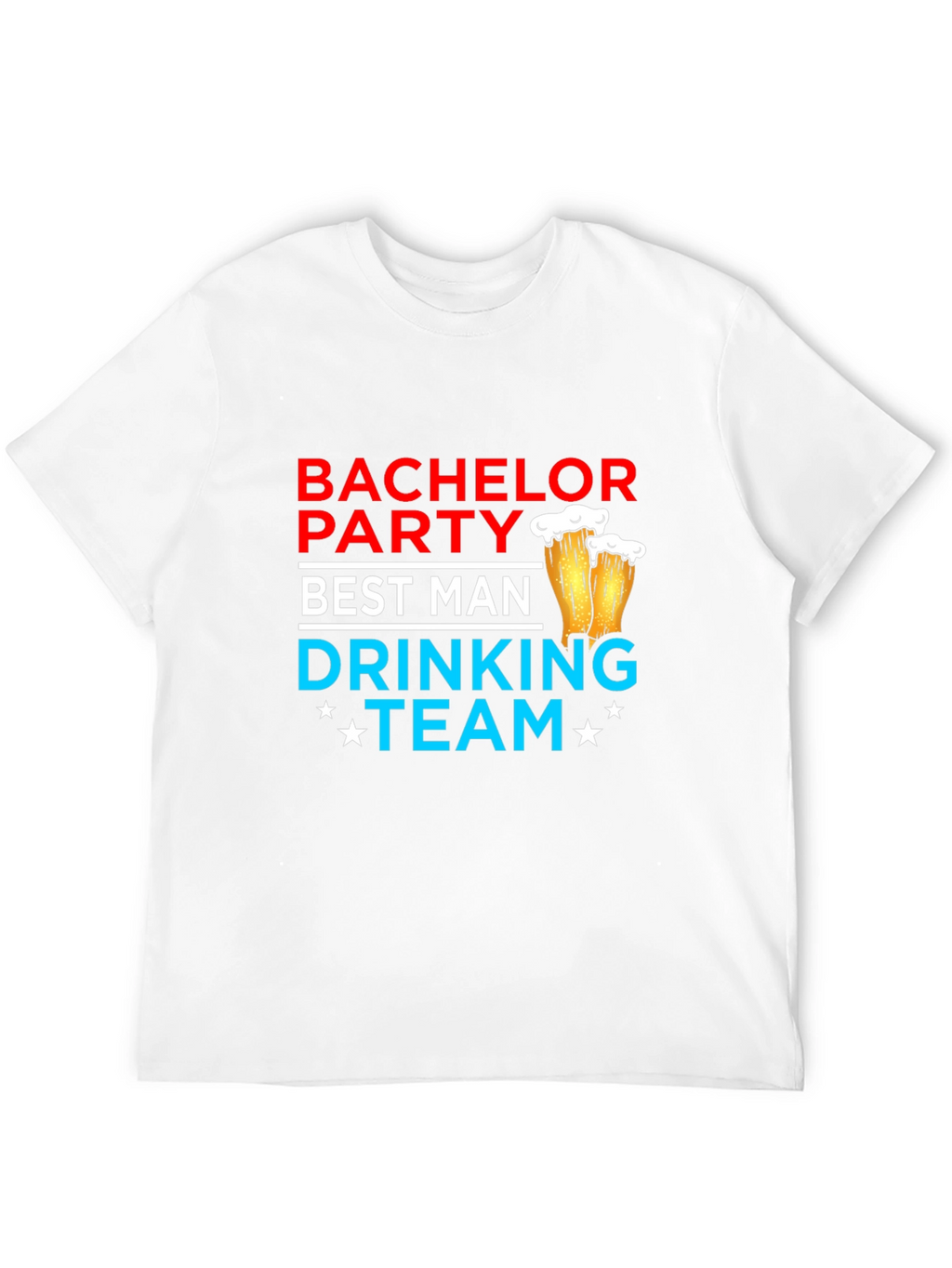 Bachelor Party Best Man Drinking Team T-Shirt