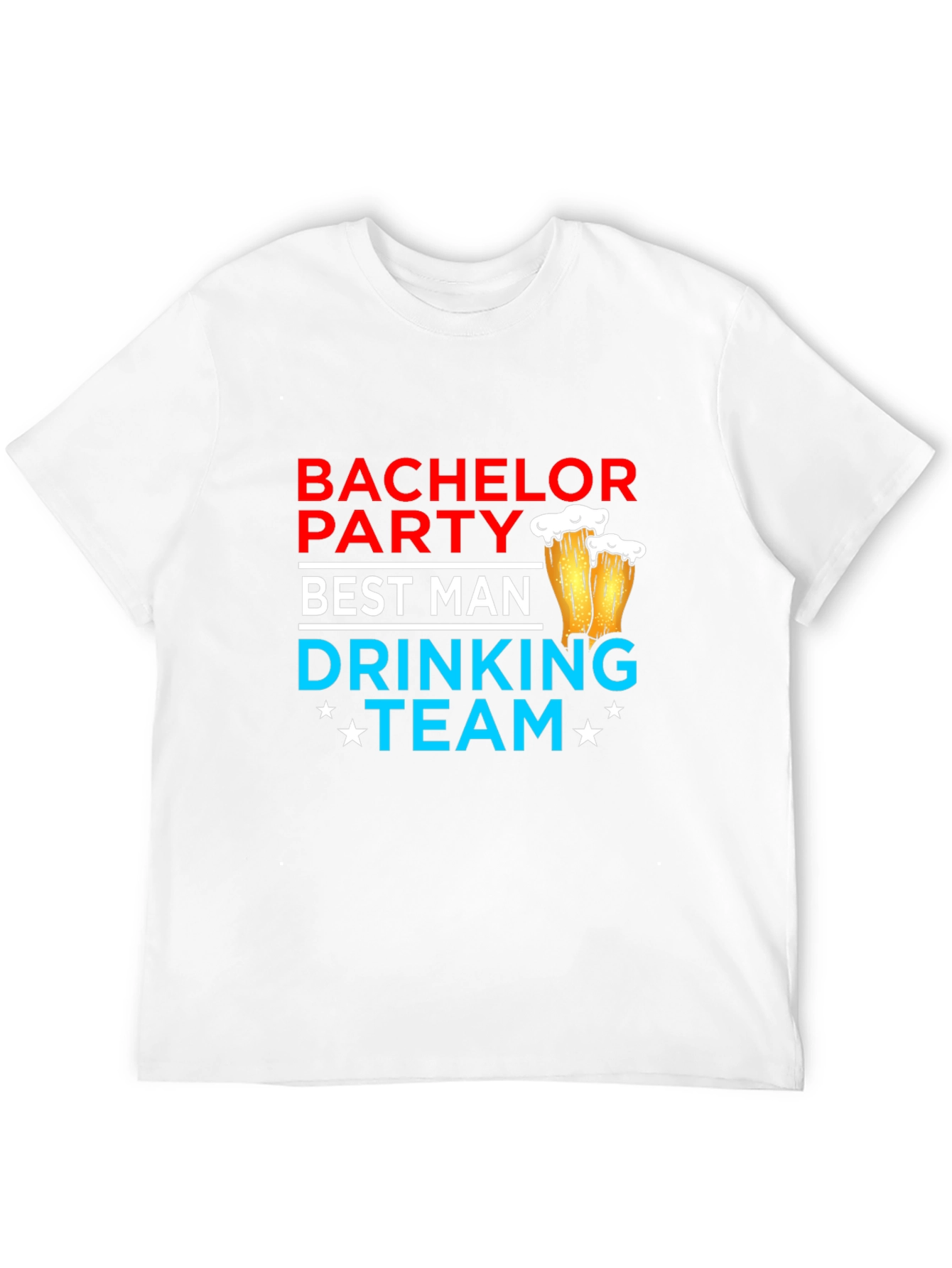 Bachelor Party Best Man Drinking Team T-Shirt