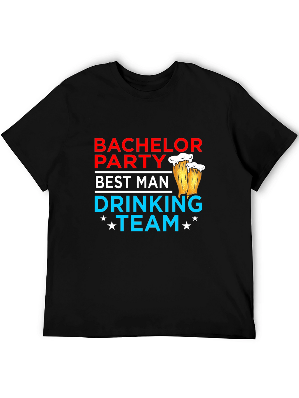 Bachelor Party Best Man Drinking Team T-Shirt