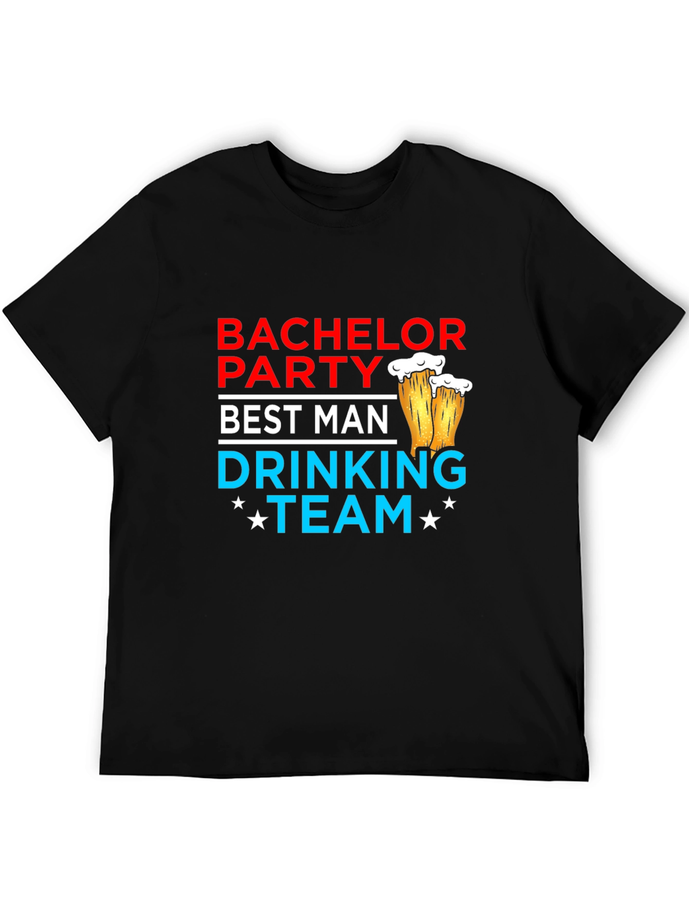 Bachelor Party Best Man Drinking Team T-Shirt