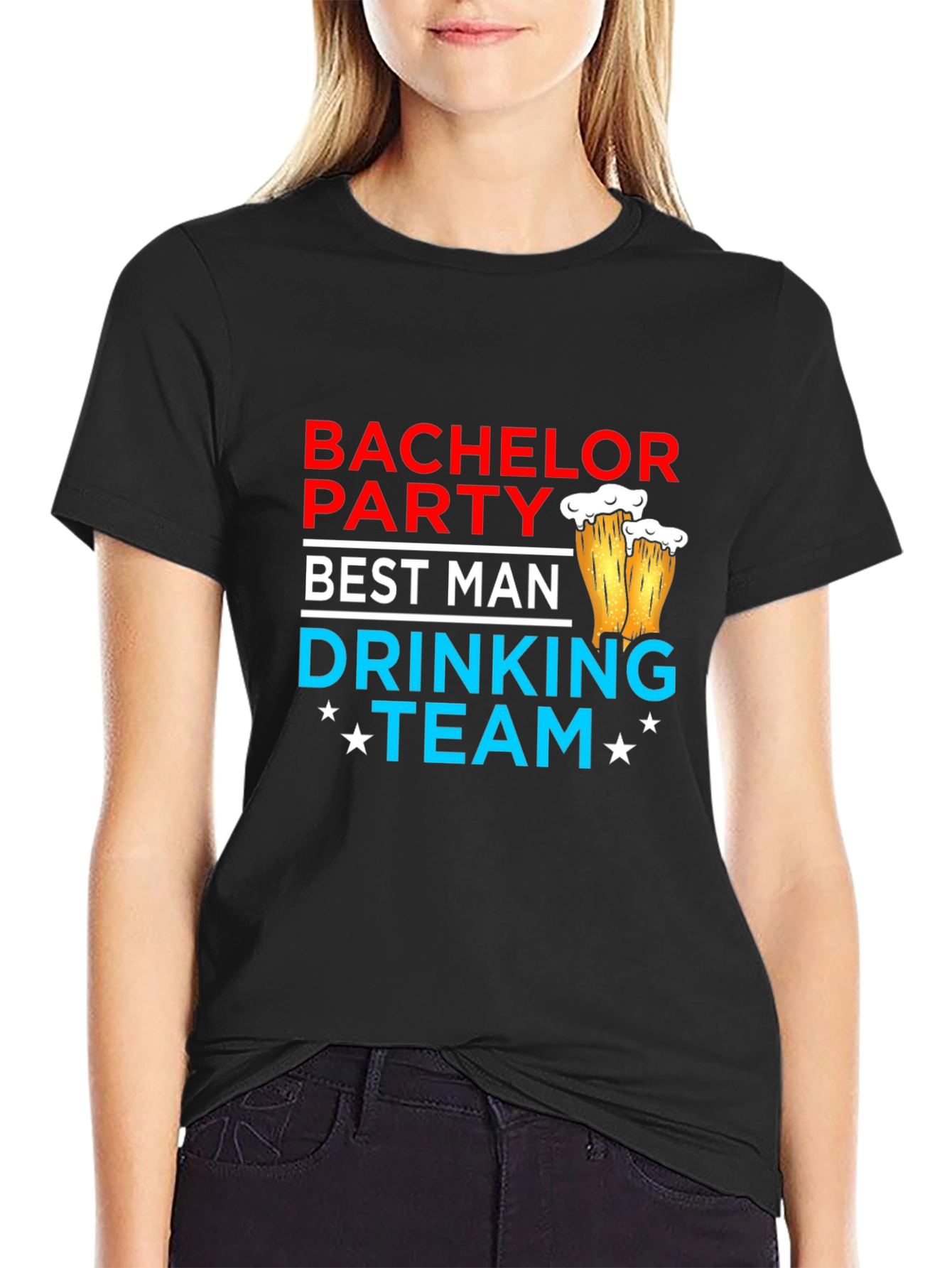 Bachelor Party Best Man Drinking Team T-Shirt